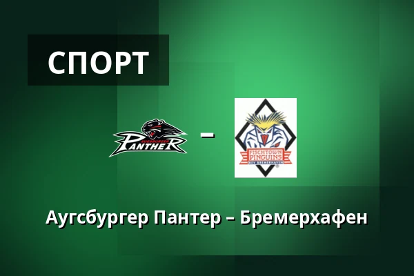 Аугсбургер Пантер – Бремерхафен — Аугсбург