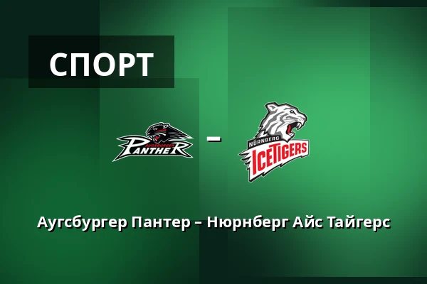 Аугсбургер Пантер – Нюрнберг Айс Тайгерс — Аугсбург