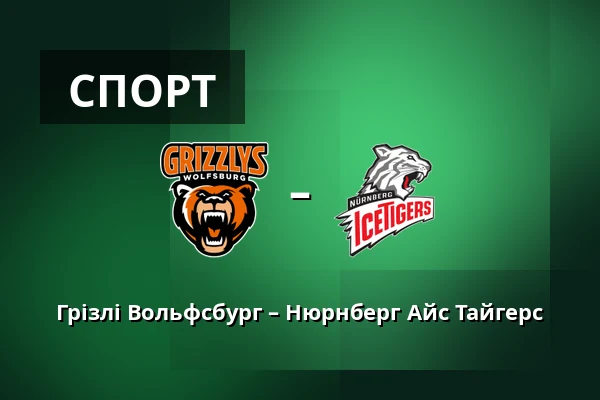 Грізлі Вольфсбург – Нюрнберг Айс Тайгерс — Wolfsburg