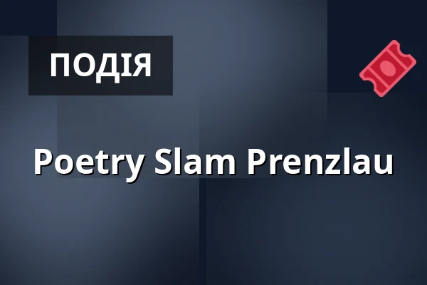 Poetry Slam Prenzlau — Dominikanerkloster Prenzlau, Prenzlau